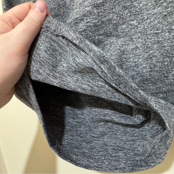 Women’s Zobha Brand Grey Salt and Pepper Gym Workout Athletic Shorts Size XXL - Picture 5 of 13